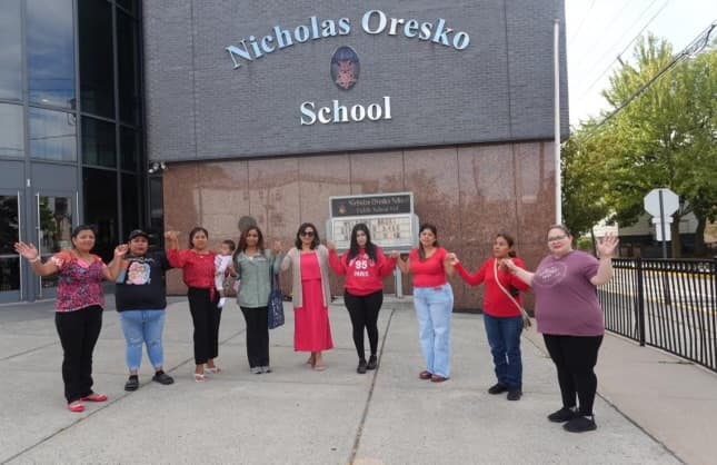 Blessing the schools event